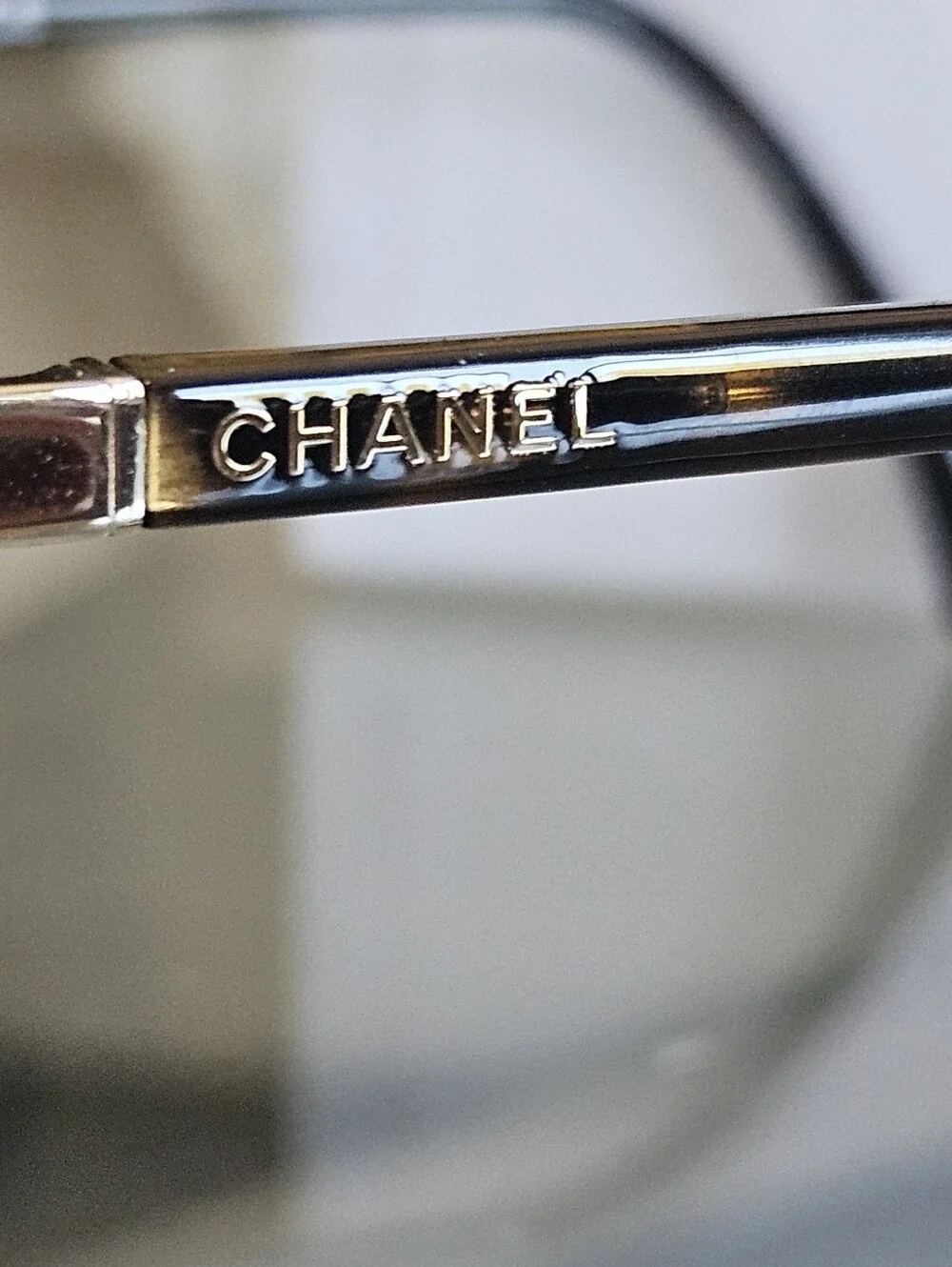 Chanel 4222 18K Rose Gold Mirrored Cat-Eye Sunglasses with Case